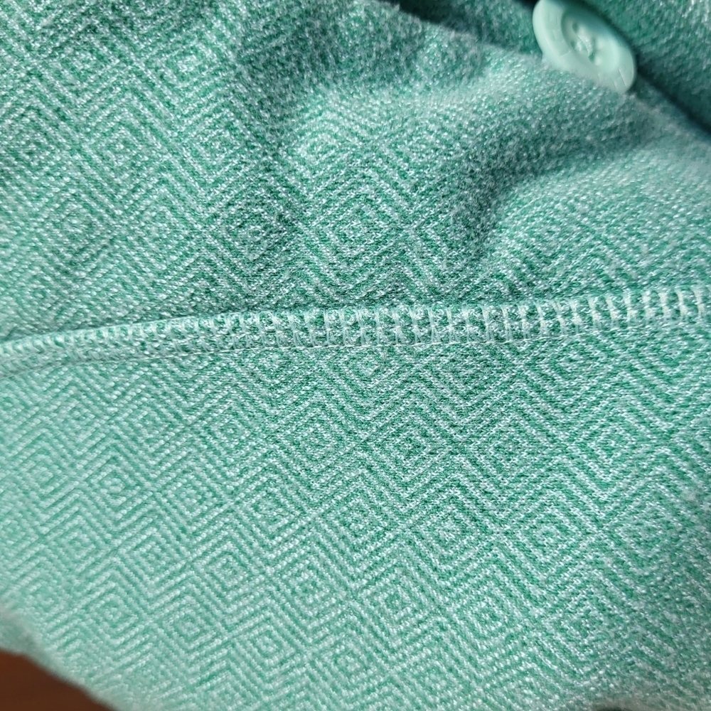The North Face Teal Crescent Ridge Shawl Sweater Womens Size Medium - Picture 7 of 10